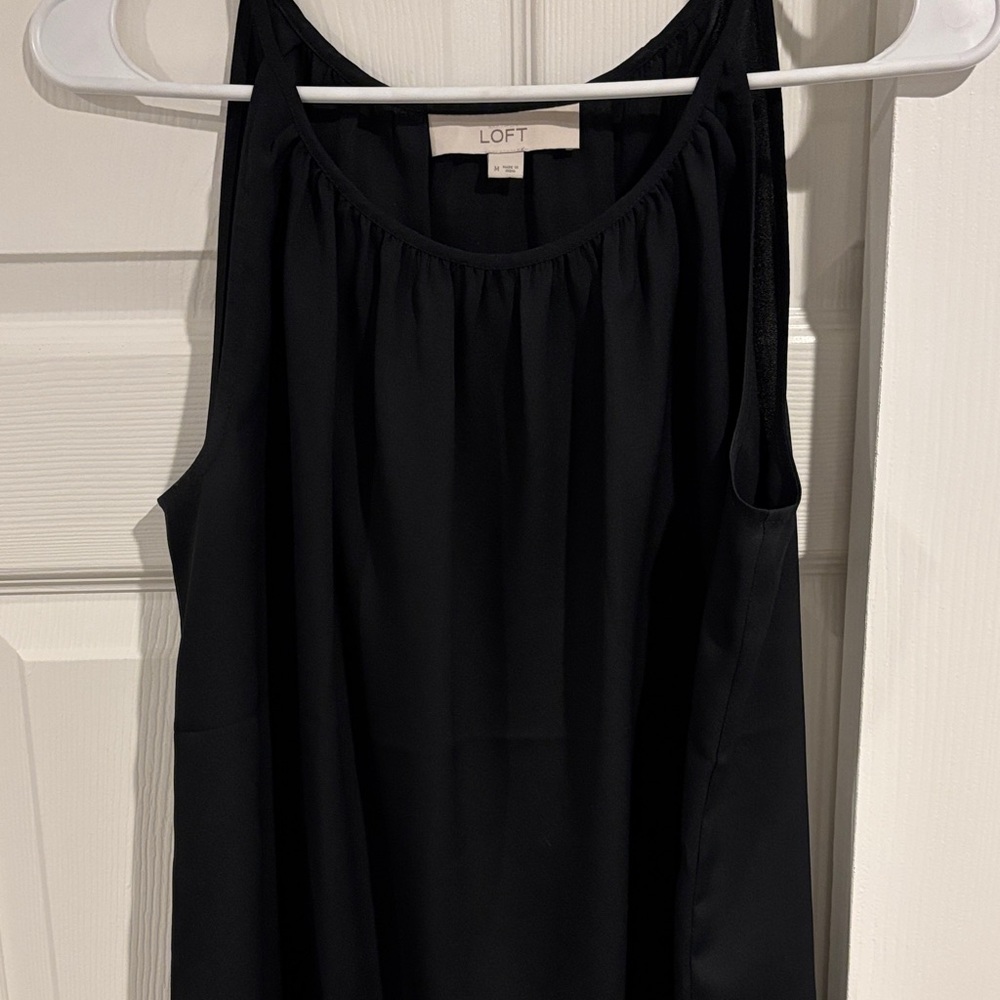 LOFT Black Tank Top